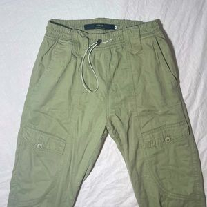Green cargo pants